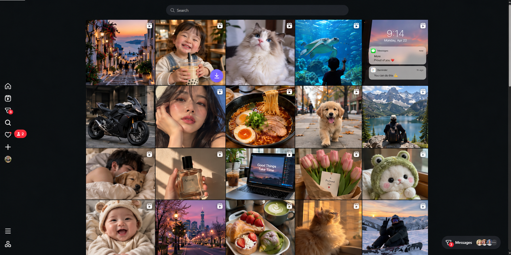 Search Instagram Media